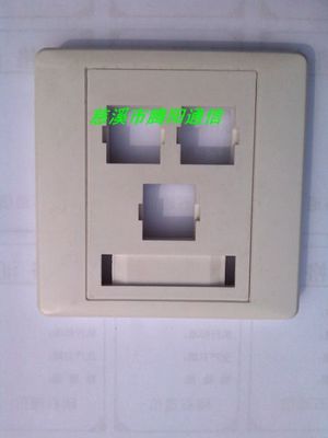 单口光纤信息面板 打造高效网络布局的简约之选